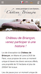 Mobile Screenshot of chateau-de-briancon.com